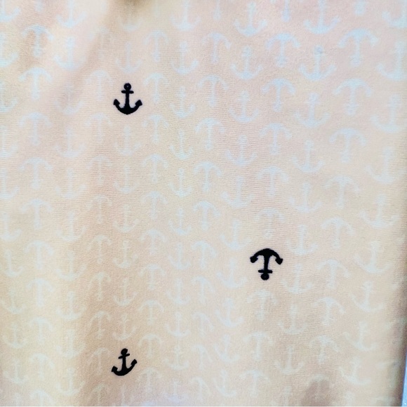 Hope & Henry Sailor Swimsuit & Terry Cloth Coverup Dress Sz 2T Pink Navy White - Picture 8 of 16